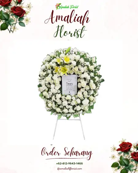 Krans Bunga Duka Pujud